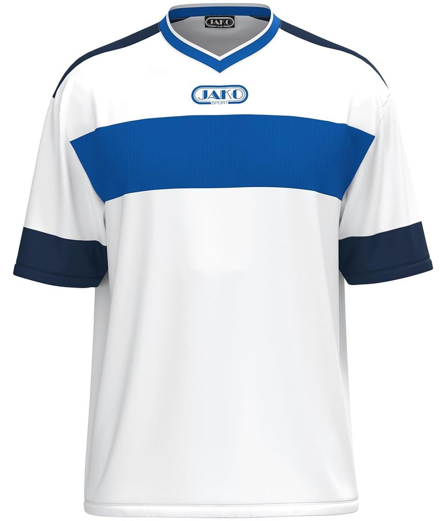 Jako Trikot Club 92 Ka - weiß/royal/marine, Größe:S