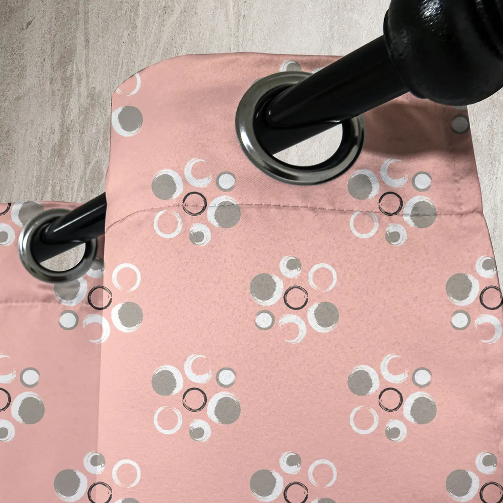 ABAKUHAUS Rowan Tenda a Pannello Set di 2, Botanico Fogliame