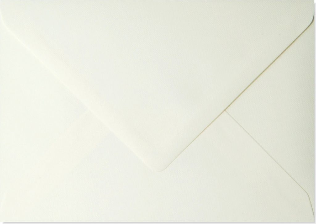 Weiße Briefumschläge mit natürlichem Muster 120g/m2 C6 10 Stück