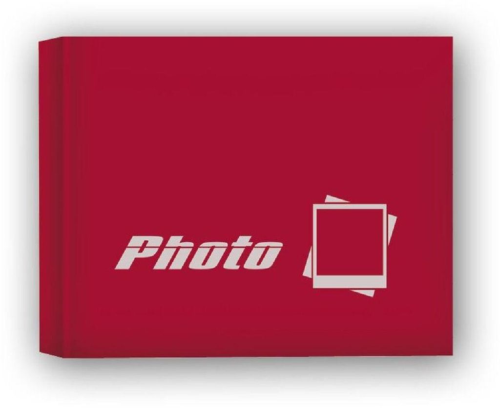 ZEP Insta Mini Einsteckalbum 40 Fotos 5,3x8,5 cm Rot Produktbild 