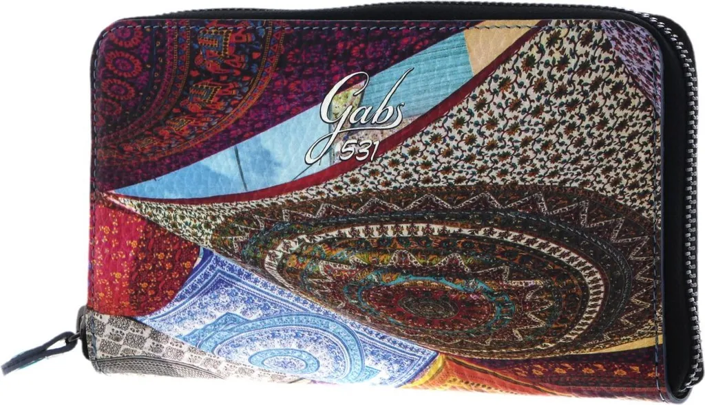 Gabs Portafoglio GMONEY17 Pelle Foulard Ibiza: Eleganza Made in Italy
