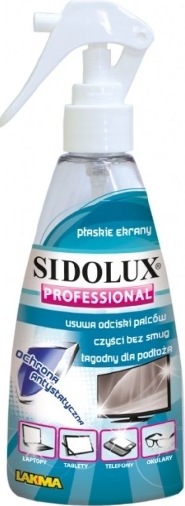 Sidolux, Spray do czyszczenia plaskich ekranów, 200 ml Zdjęcie produktu 