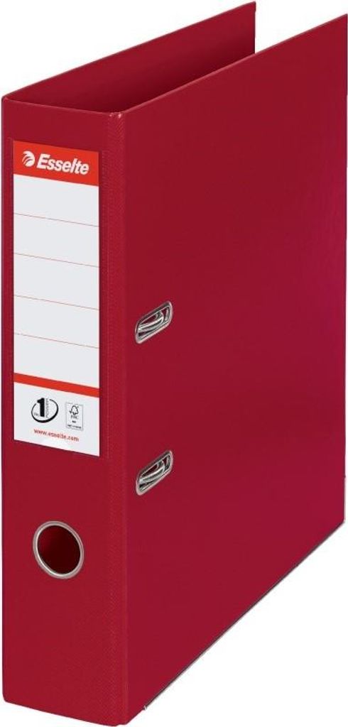 ESSELTE Ordner A4 7,5cm bordeaux Ordner PlastikHebelmechnik Produktbild 