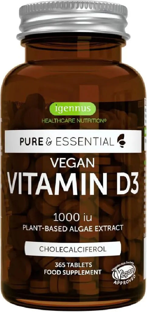 Évitez les Carences avec Vitamine D3 1000 UI Vegan - Immunité Renforcée