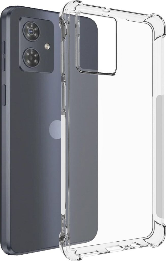 TPU Hülle Clear Armor Soft Case für Motorola Moto G54 5G (XT-2343-1, 6.5'') - transparent