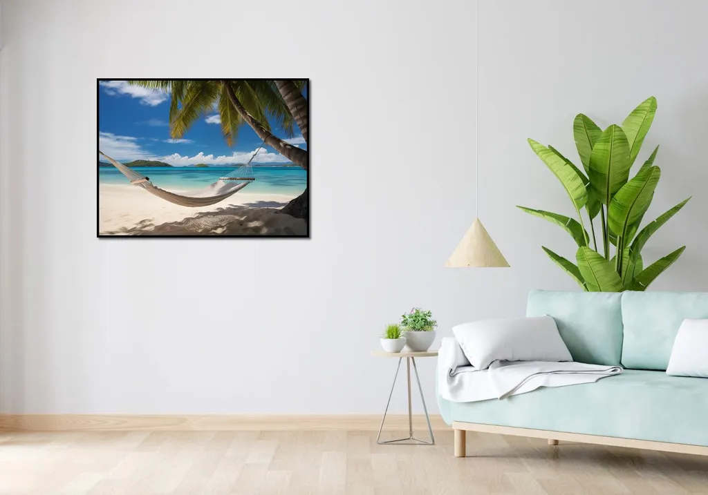 Poster 100x75cm Fuga Paradisiaca - Ricordi d'Estate sulla tua Parete - 4