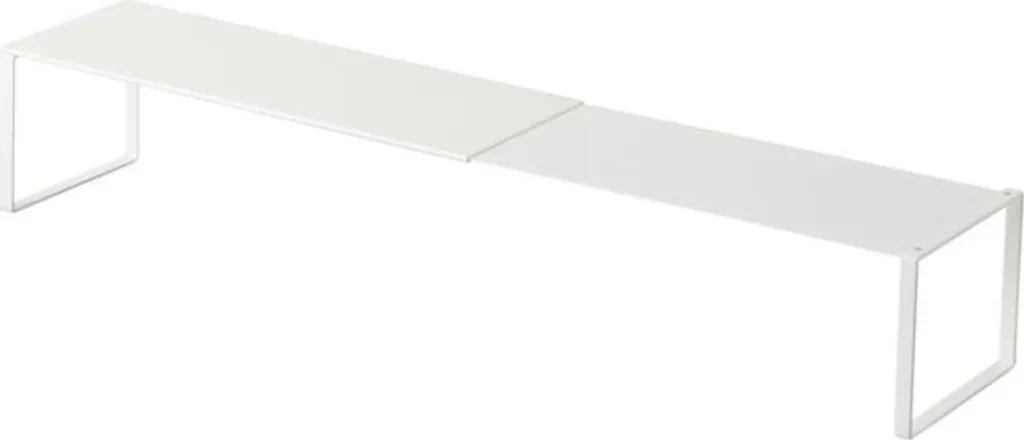 Range-chaussures extensible blanc FRAME - Meuble de rangement modulable - 3