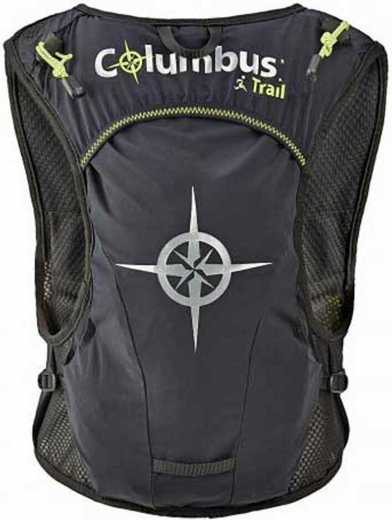 Columbus Trail 5l Trinkweste Schwarz L-XL Herren,Damen Schwarz L-XL
