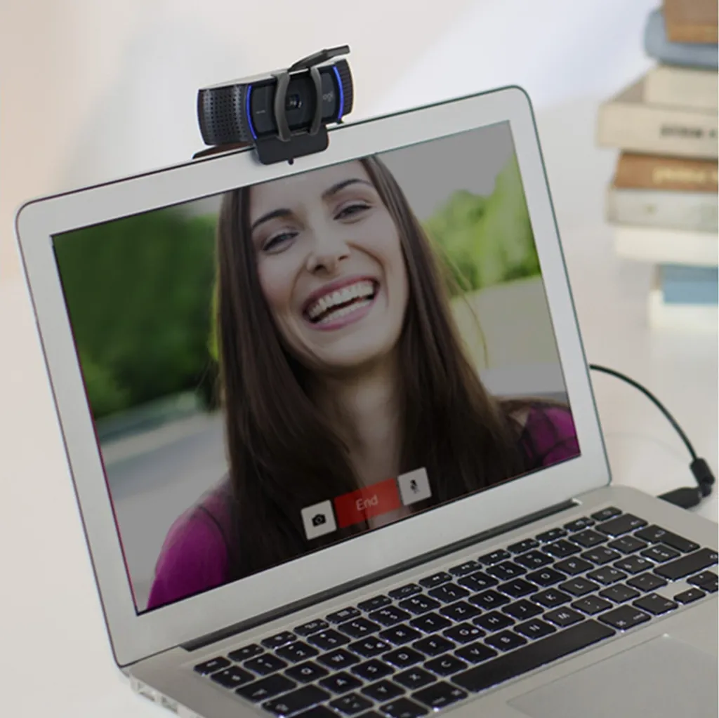 Logitech C920s webcam avec double micro stéréo et lentille en verre - 23
