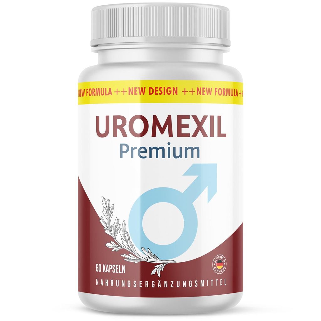 Uromexil Premium Kapseln | Deine tägliche Unterstützung | Speziell für den Mann | 60 Kapseln
