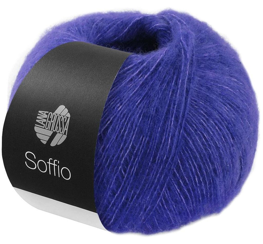 Lana Grossa - Soffio 0010 blau Produktbild 
