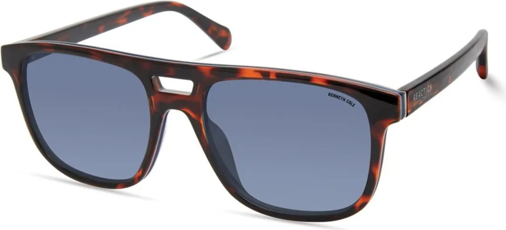 Lunettes de soleil rectangulaires Kenneth Cole KC2975 pour homme 54mm