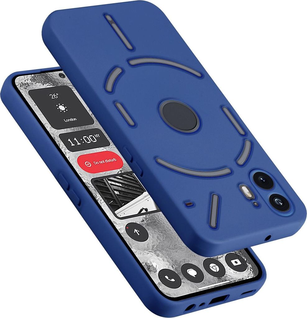 Cadorabo Housse pour Nothing Phone 2 Housse en silicone Image du produit 