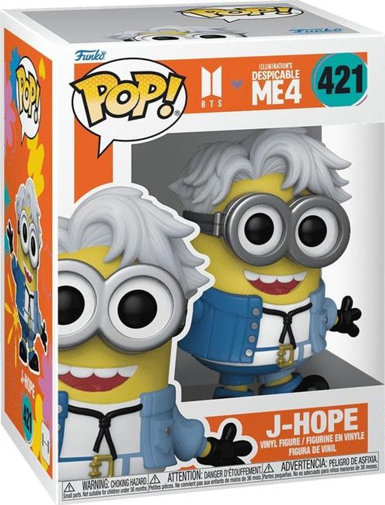 BTS x Ich - Einfach unverbesserlich 4 J-Hope Funko Pop Vinylfigur
