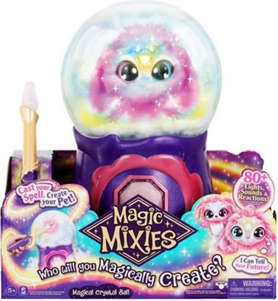 Magic Mixies Boule de Cristal Rose avec Brume Réelle et Effets Sonores