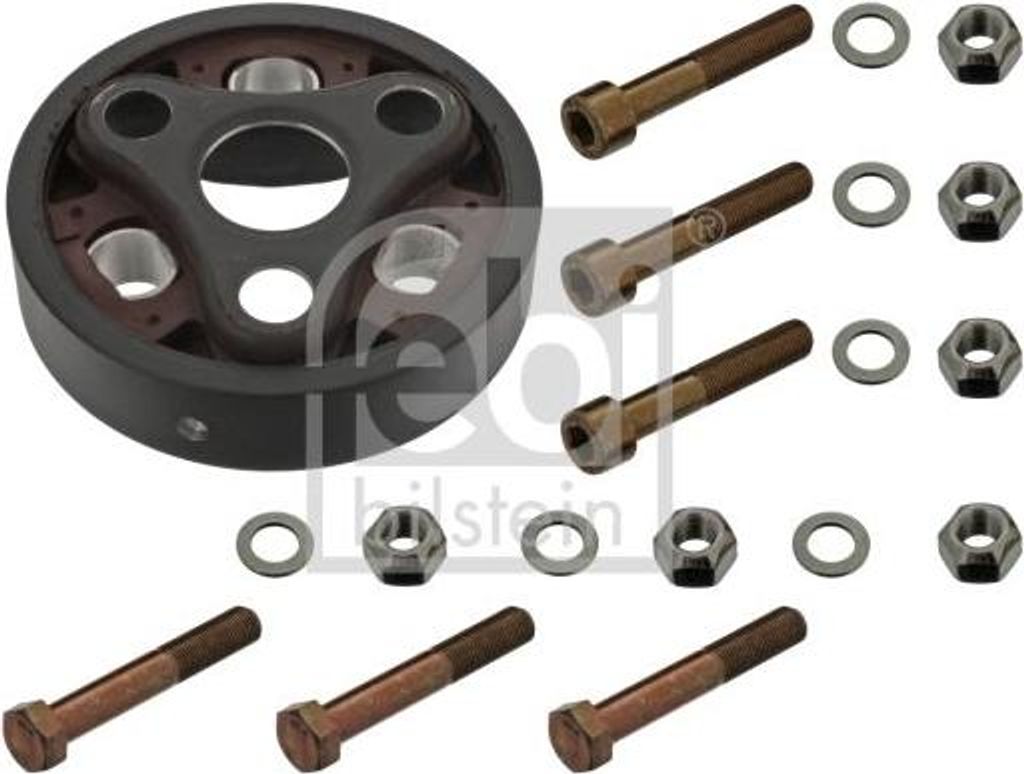 FEBI BILSTEIN 10651 Schwingungsdämpfer, Kardanwelle OE A2024100747 kompatibel mit C-Klasse
