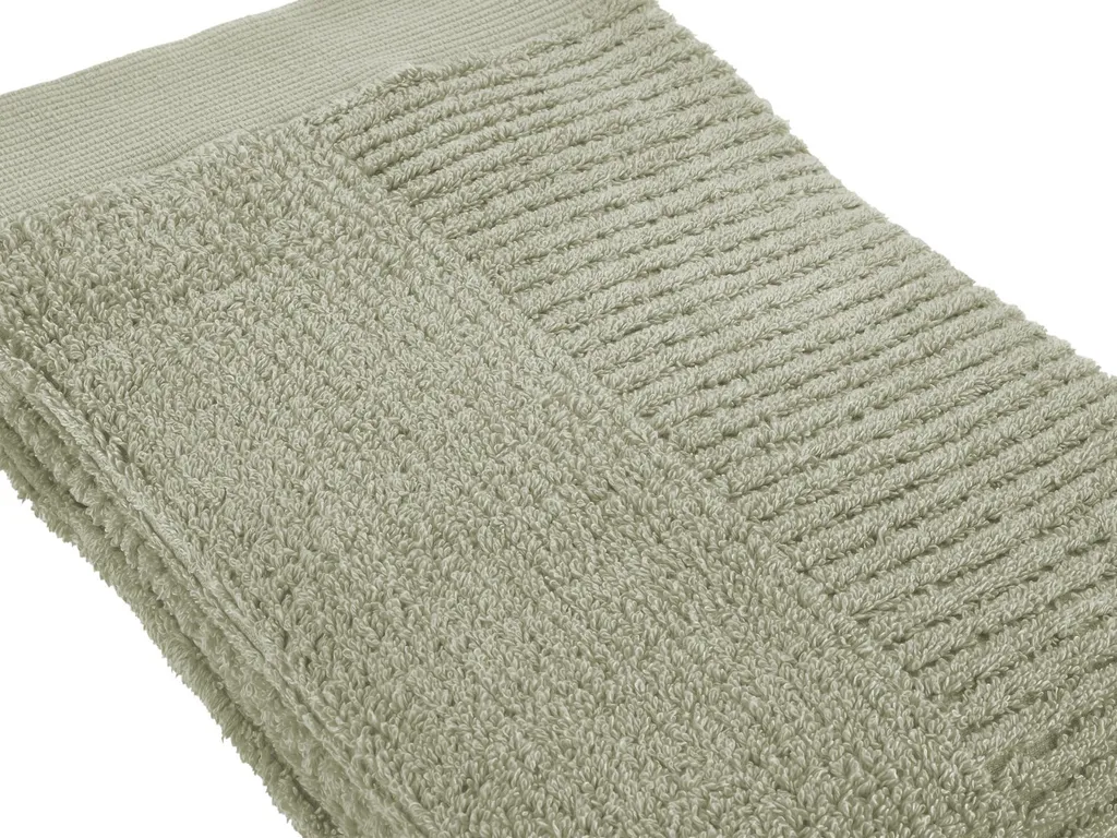Asciugamano Zone Denmark Classic Verde Eucalipto 140x70 cm Cotone - 7