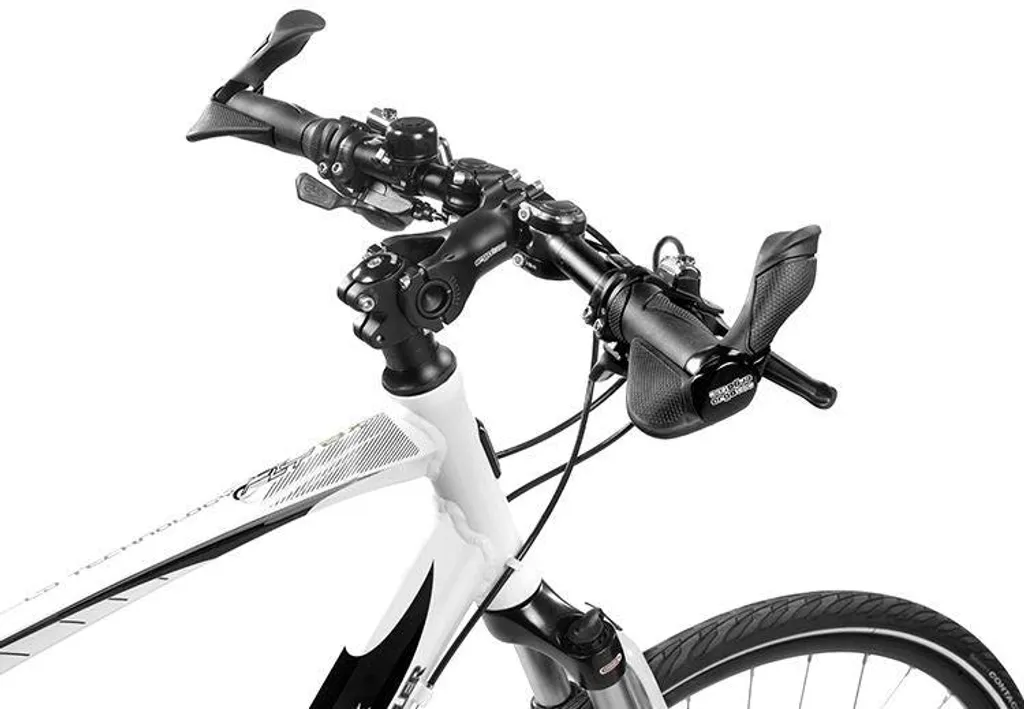 Poignée de vélo 130 mm Ergogrip noire - Idéal pour vélotaf et longues randonnées