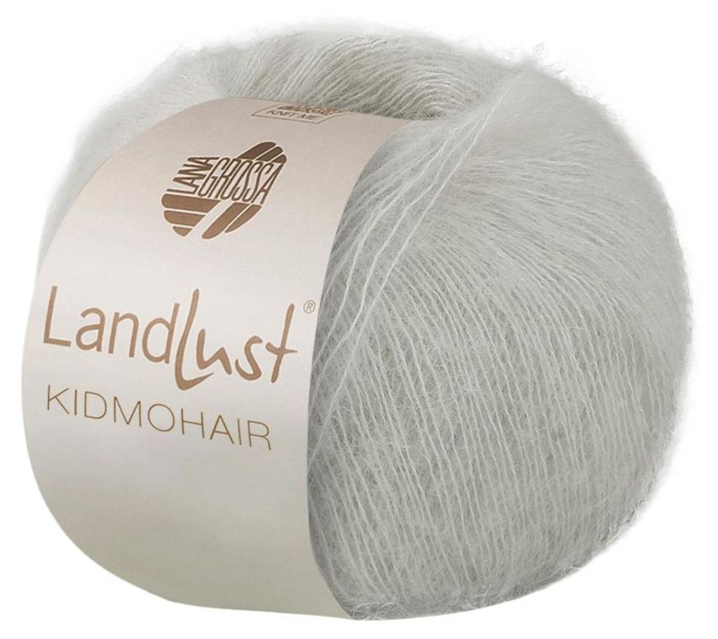 Lana Grossa - Landlust Kidmohair  0017 hellgrau Produktbild 