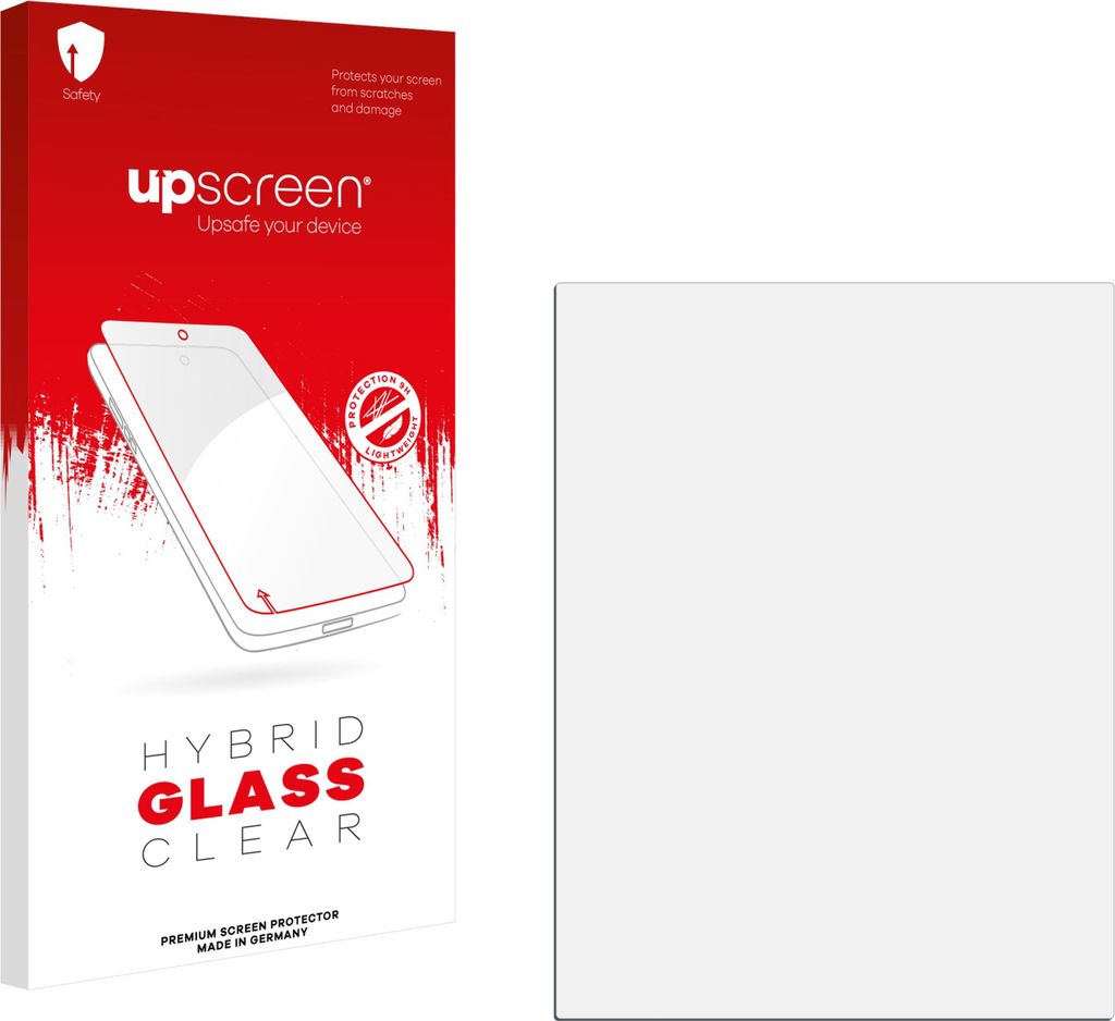 upscreen Schutzglas für Fluke ScopeMeter 120B Schutzfolie Panzer Folie Glas Display Schutz klar