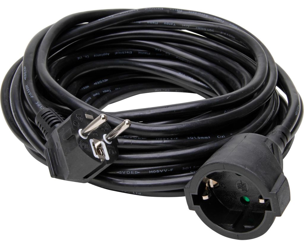 KOPP SB Schutzk.-Verlängerung 10m 3x1,5qmm PVC sw Produktbild 