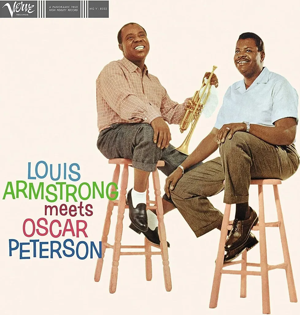 Louis Armstrong Meets Oscar Peterson 33 tours : Le Son Jazz Authentique