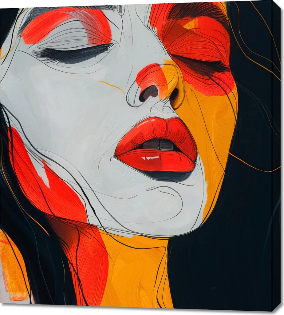 Quadro 90x100 cm Pensieri Sparsi | Decorazione Parete Artigianale