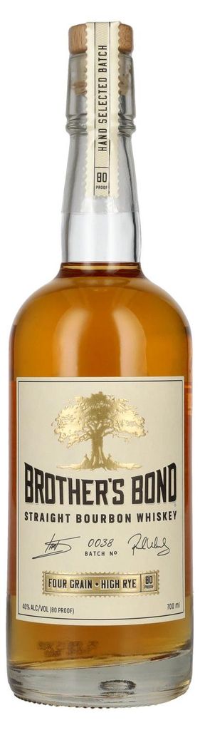 Brother's Bond Straight Bourbon Whiskey Batch No. 0038 40% Image du produit 