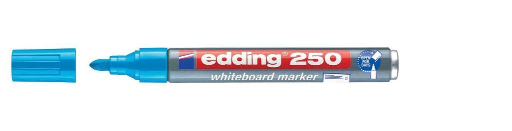 Edding Whiteboardmarker 250 1,5-3 mm hellblau