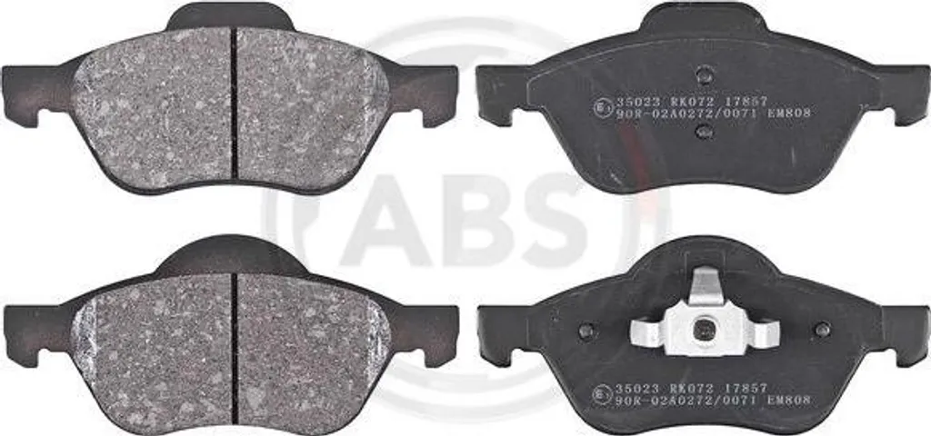 Plaquettes de frein haute performance OE 8671016654 A.B.S. 35023 Qualité