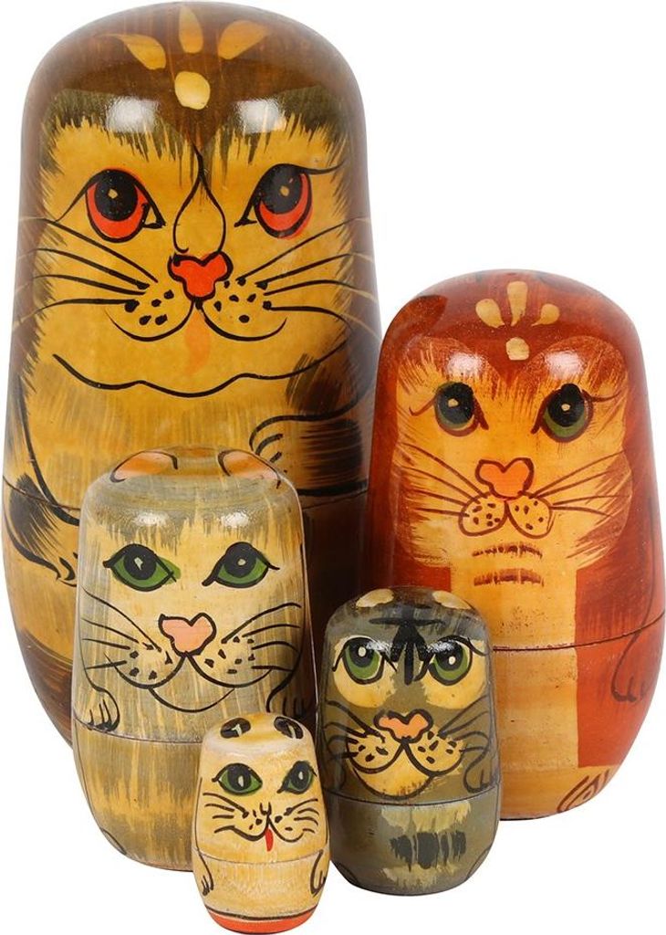 Something Different - Bambole da nido, set di gatti SD2291 Immagine del prodotto 