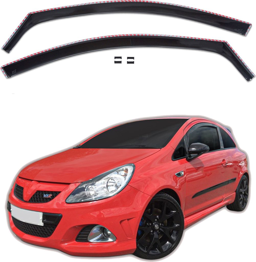 J&J AUTOMOTIVE | GP Windabweiser Für Opel Corsa D / E 3D Produktbild 
