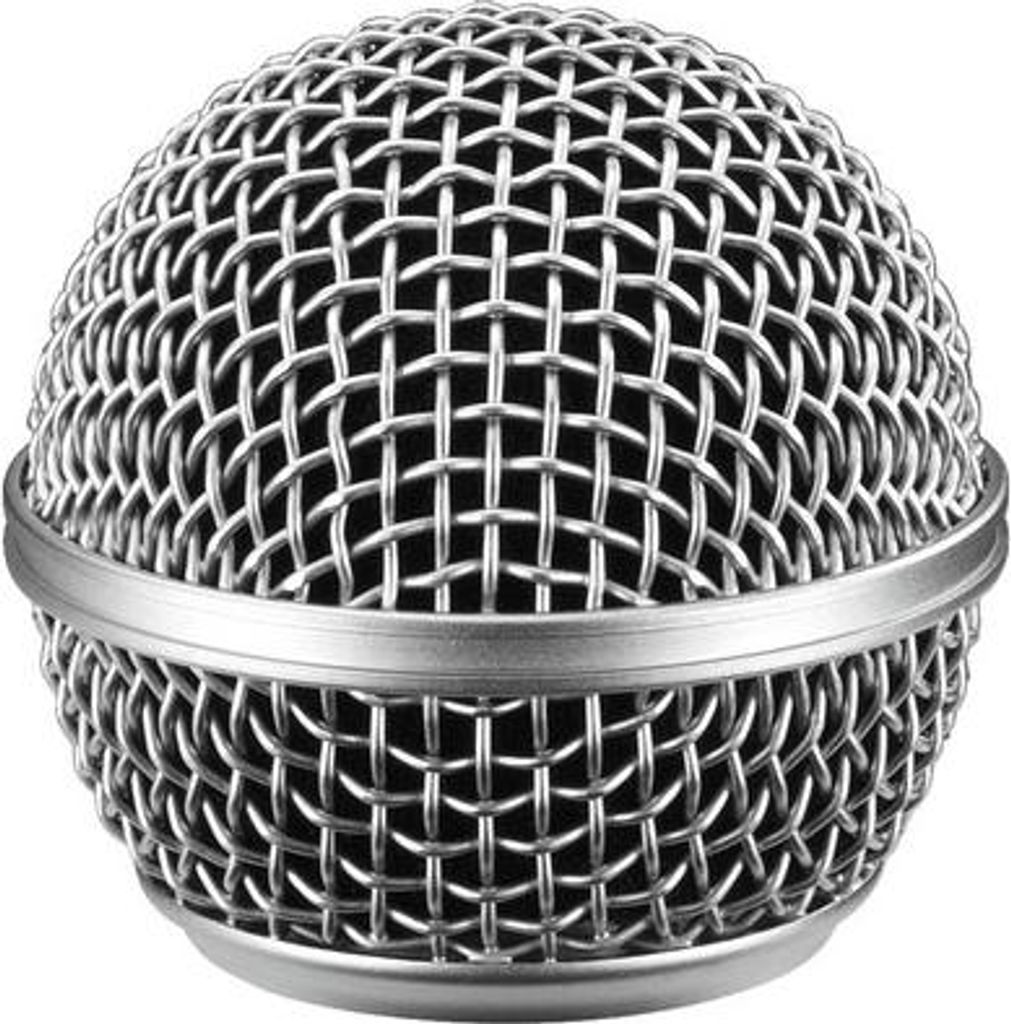 JTS Ersatz-Mikrofonkorb CP-40 für PDM-3 Mikrofon, Silber, 35 g, 6,5x7x6,5 cm