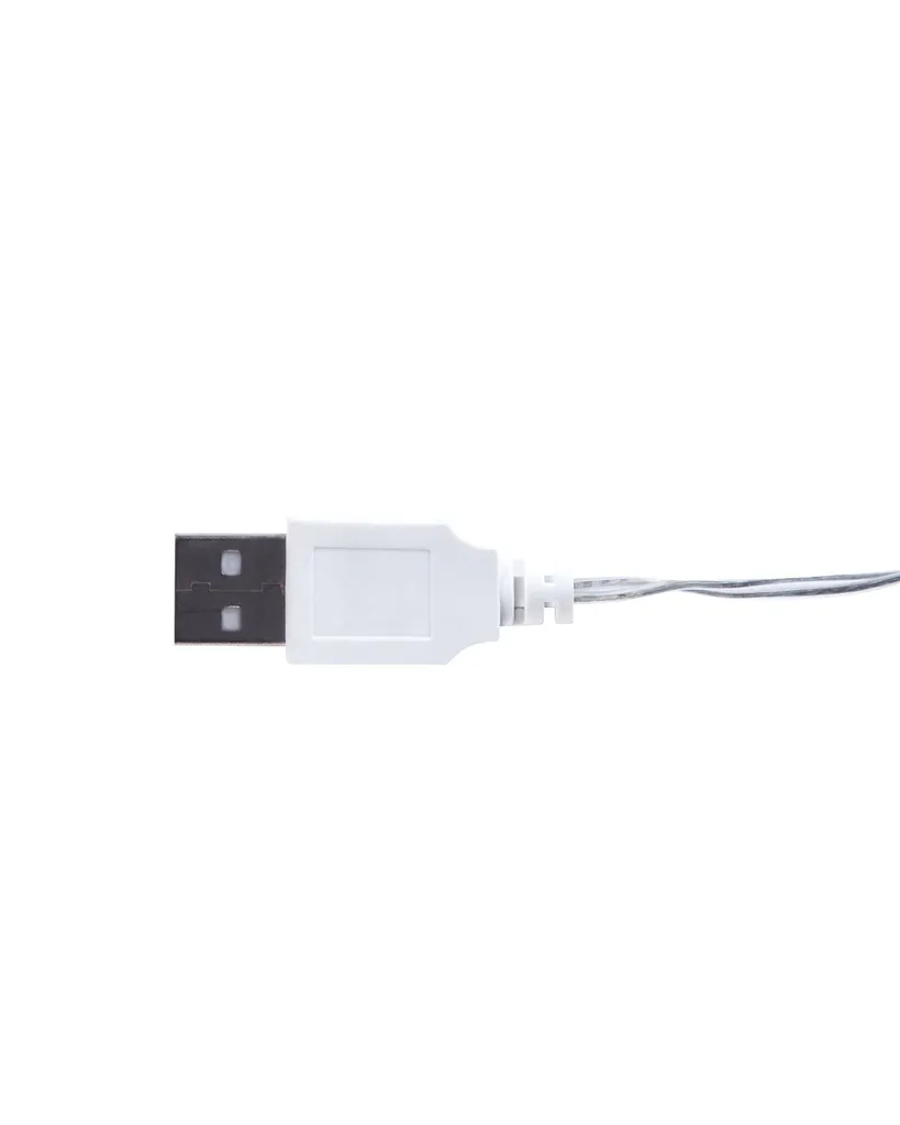 Décoration de Table Lumineuse Mr & Mrs LED Multicolore USB Beliani - 7