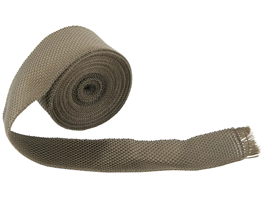 Ruban Isolant Thermique Olive Silent Sport pour Échappement Moto et Auto