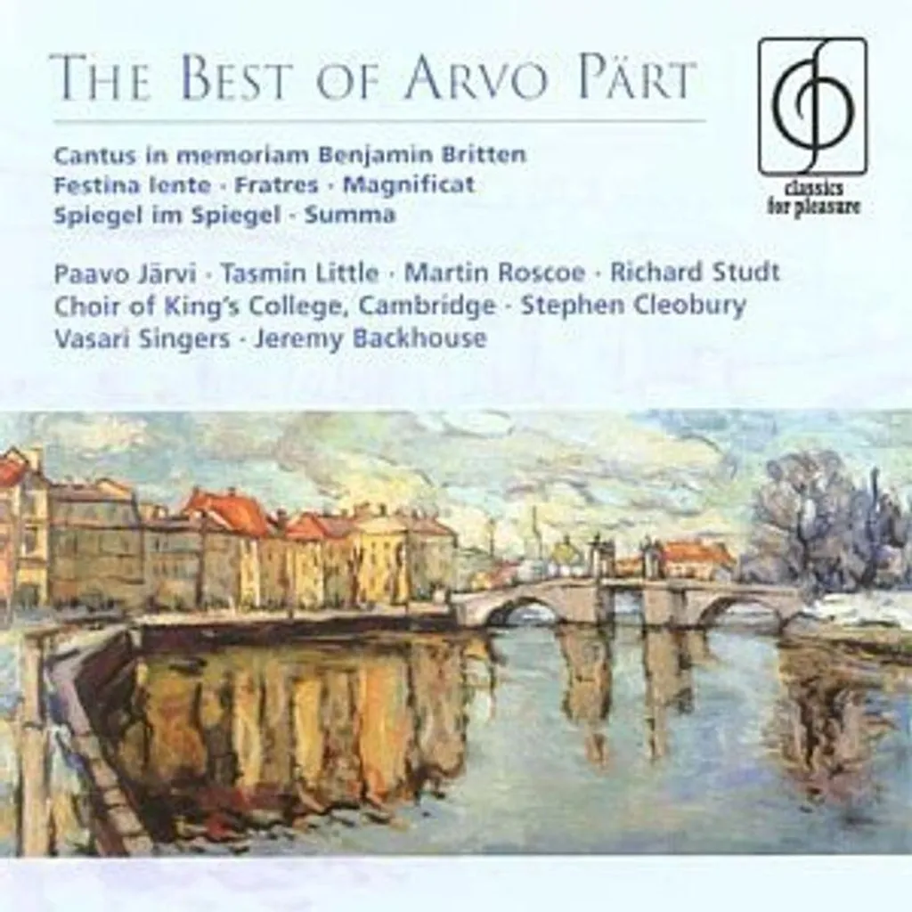Le meilleur d'Arvo Pärt CD pour Retrouver le Calme et la Sérénité