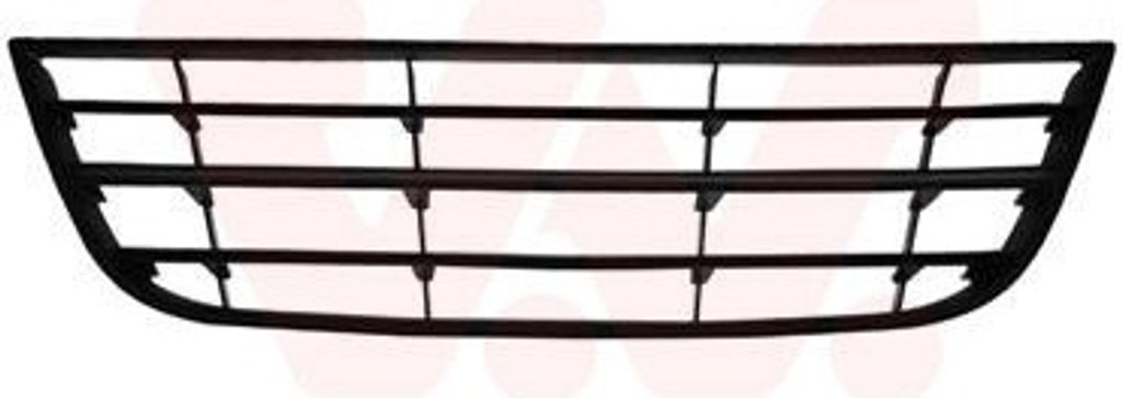 VAN WEZEL Lüftungsgitter Grill Stoßfänger für VW POLO (9N) Produktbild 