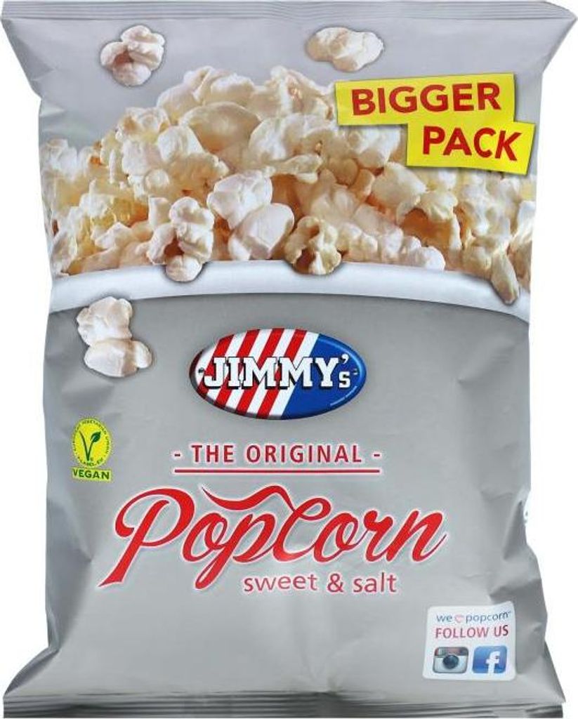 Jimmy's Popcorn The Original Sweet & Salt 100g