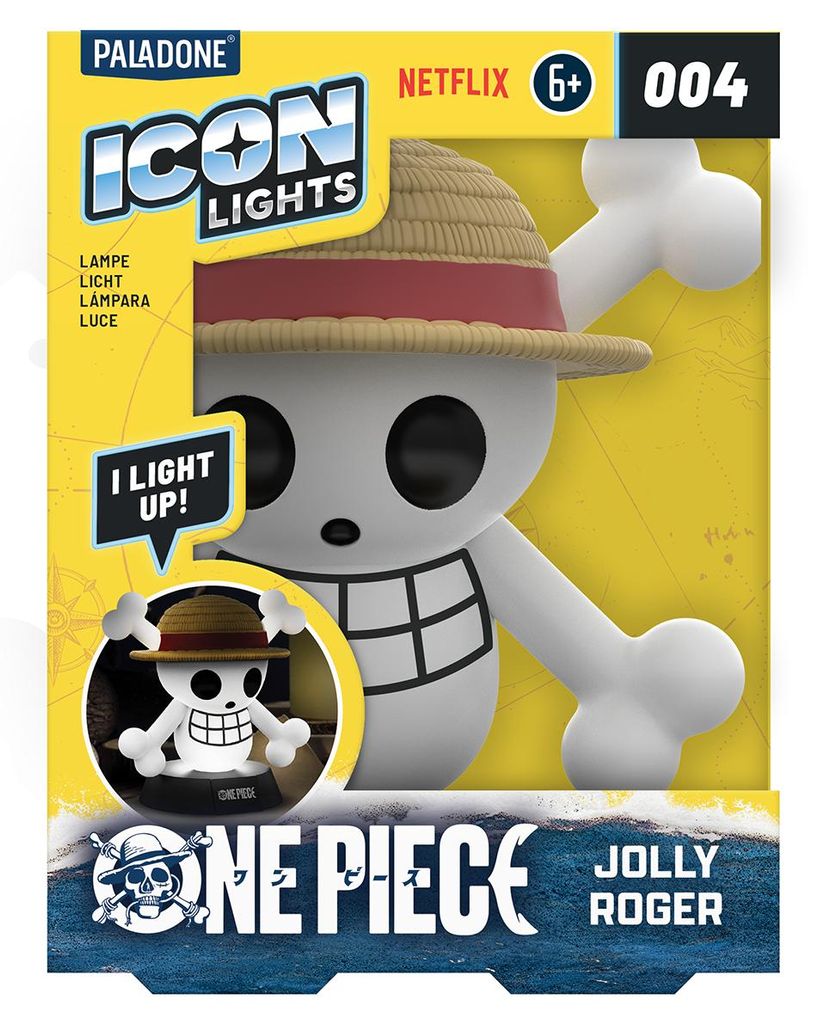 Svítidlo s motivem Jolly Roger z One Piece Obrázek produktu 