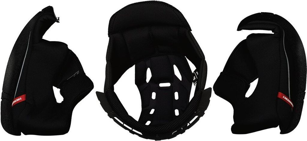 Scorpion Exo-391 Innenpolsterung Schwarz XL Schwarz XL