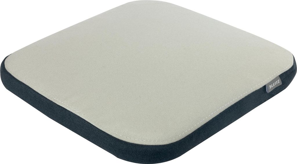 Leitz 65400085, Sitzkissen, Universal, Grau, Quadratisch, Produktbild 