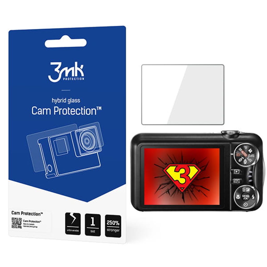3mk Display Hybridglas Cam Protection für FujiFilm X T300 Produktbild 