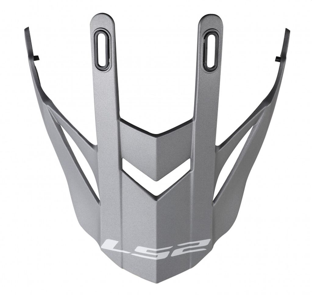 LS2 MX436 Pioneer Helmschirm Farbe: Hellgrau
