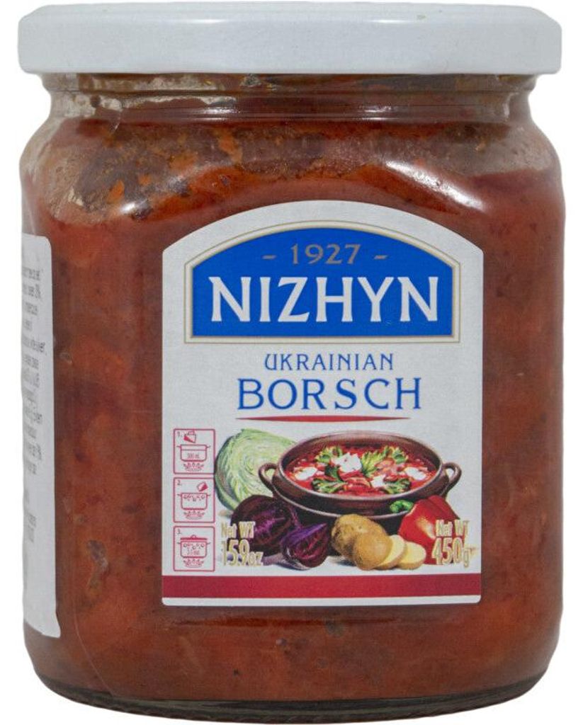 Nizhyn Ukrainischer Borschtsch 450 g – Traditionelle Rote-Bete-Suppe