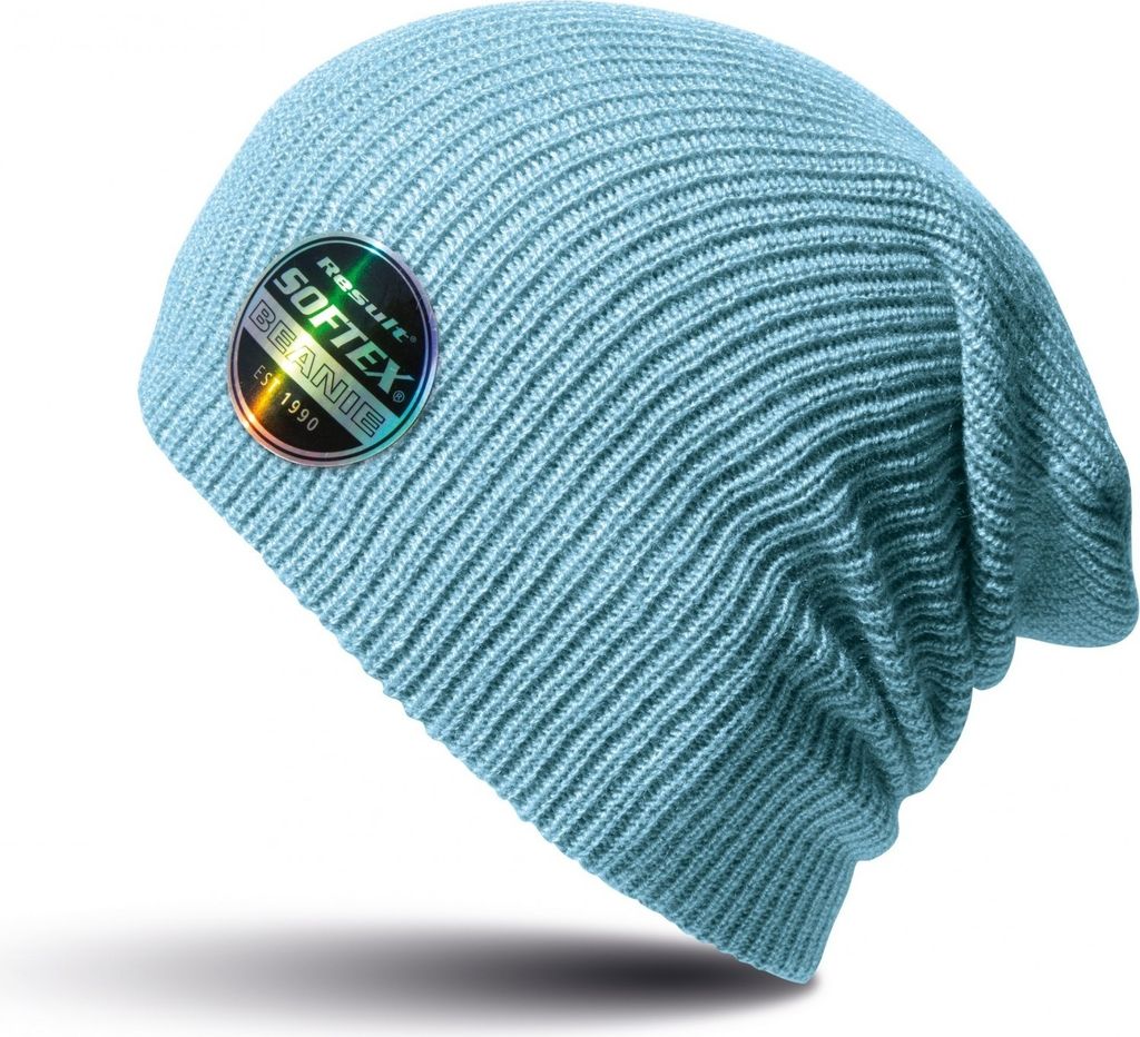 Result Winter Essentials Core Softex Beanie Mütze RW5165 (Einheitsgröße) (Himmelblau)