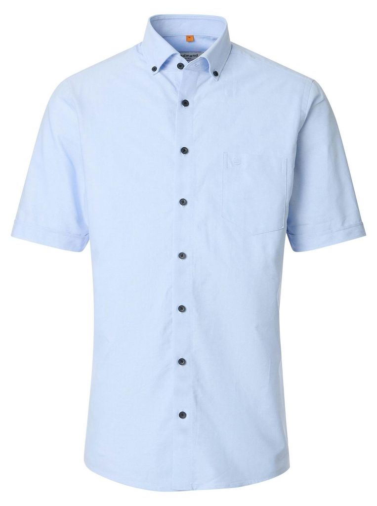 Redmond - Comfort Fit - Herren Freizeithemd Kurzarm (261010999), Größe:6XL, Farbe:Blau(100)