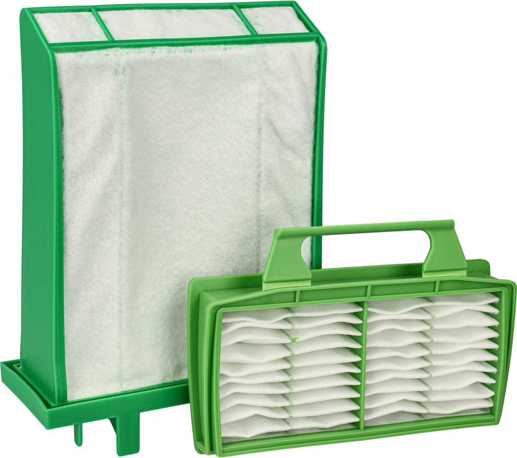 vhbw 1x Mikrofilter, 1x Hygieneschutzfilter Ersatz für Sebo 6696ER für Staubsauger
