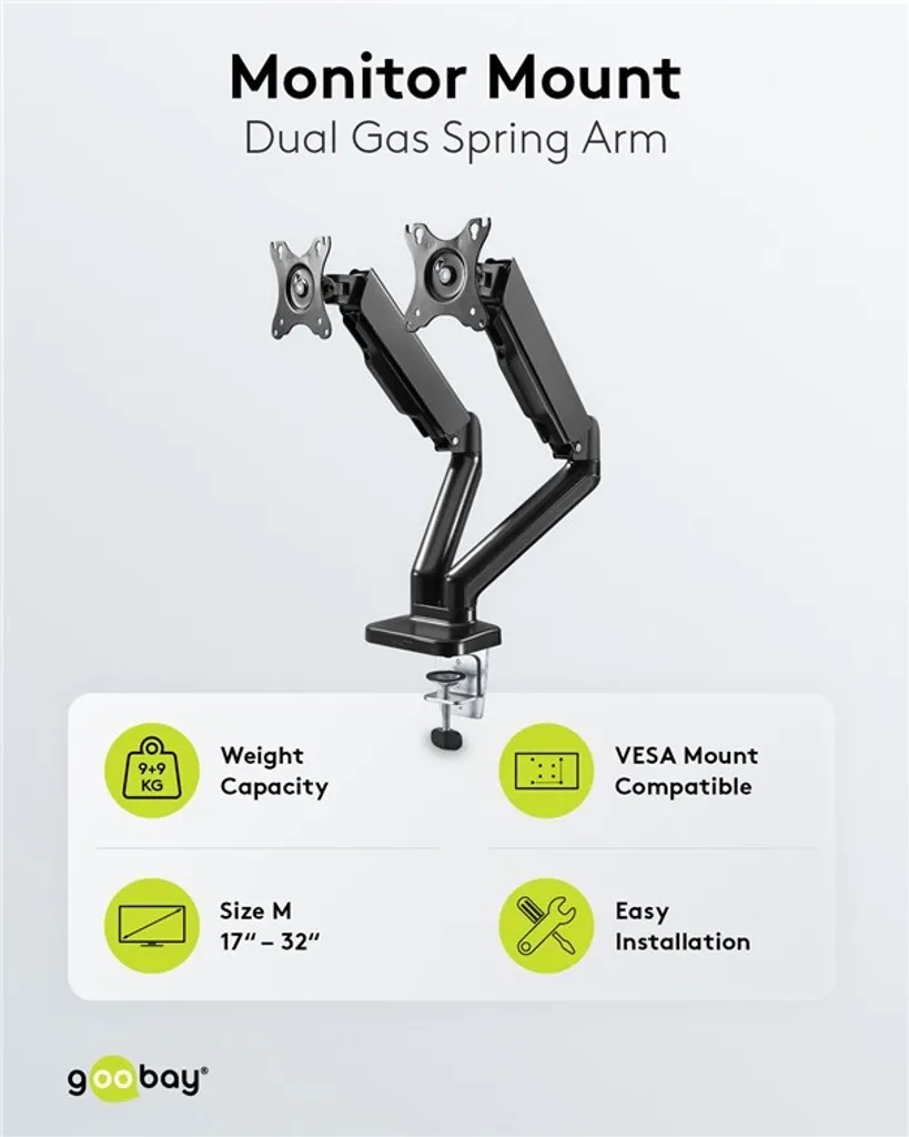 Support Double Écran pour Libérer de l'Espace et Corriger votre Posture PC - 3
