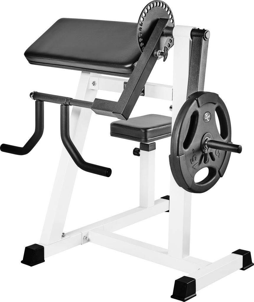 Bizeps/Trizeps Curl Maschine sitzend Produktbild 7