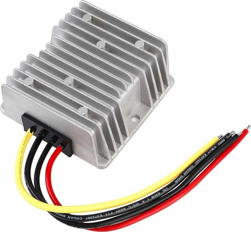 DC-Wandler 48V auf 12V Stromversorgung für Elektrofahrzeuge 36V auf 12V Step-Down-Modul 20A Fahrzeugkonverter